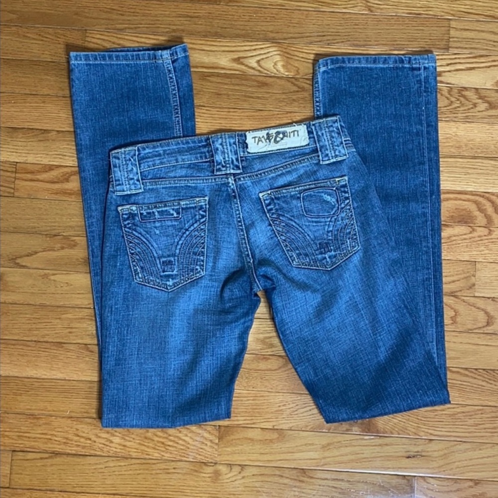 Taverniti So Jeans Manon bootcut medium wash jeans